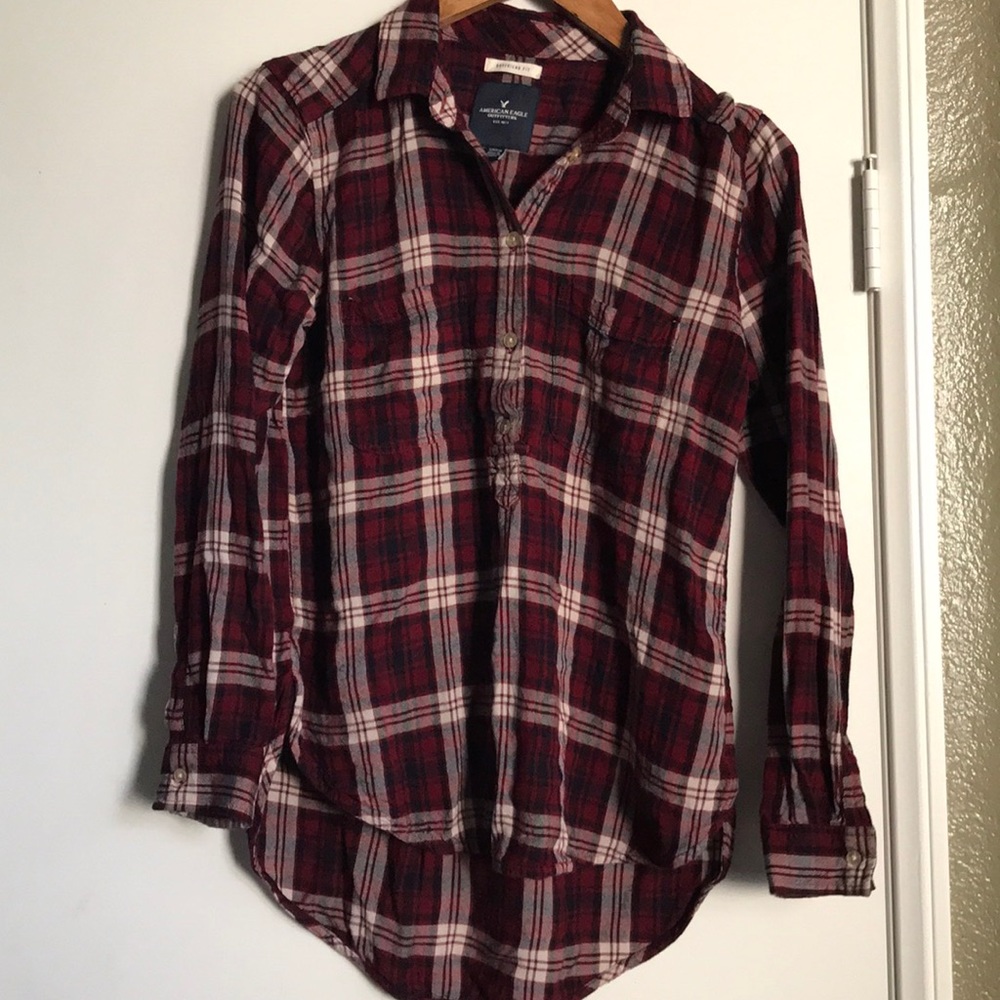 Ae plaid shirt